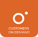 customer on demand orange tab