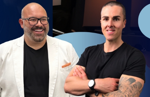 Kristian Livolsi and Adrian Lea